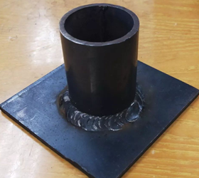 氬弧焊管板對接學員作品